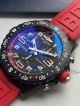 clone Breitling Endurance Pro Swiss Quartz black face red strap watch (2)_th.jpg